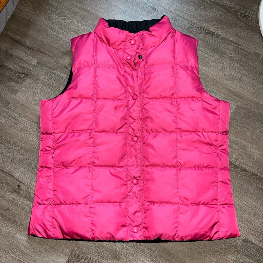 L.L. Bean Pink Puffer Vest